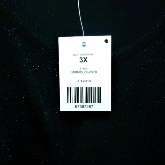 Sleeveless Sparkle Top by Suzy Shier NWT - Picture 4 of 5